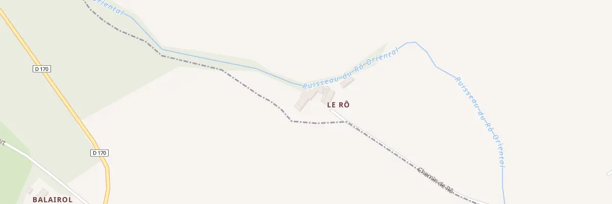 Plan du 895 Che de Rô à Sainte-Cécile-du-Cayrou