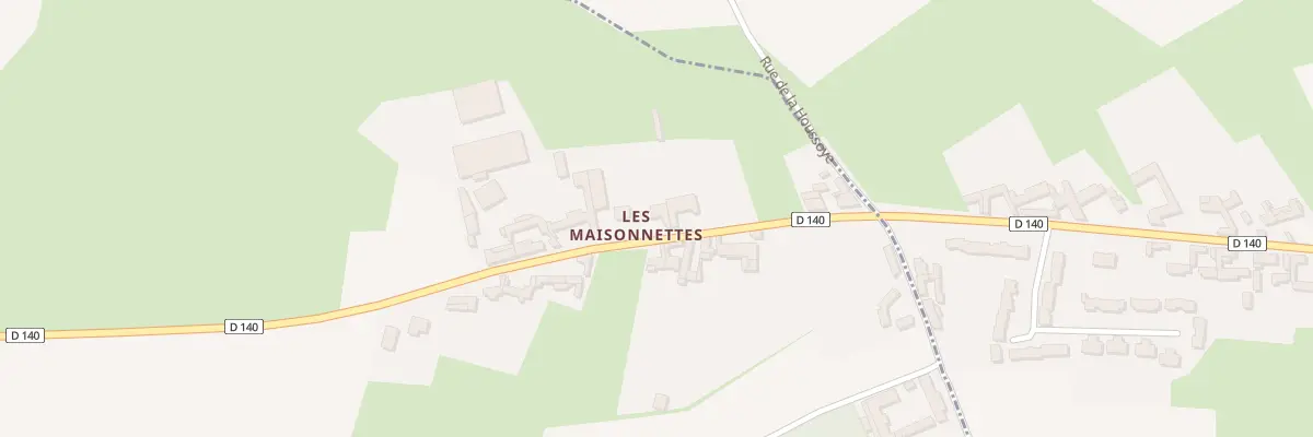 Plan du 16 Les Maisonnettes à Maintenay