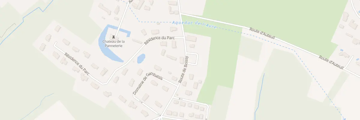 Plan du 2 Rte de Boissy à Autouillet