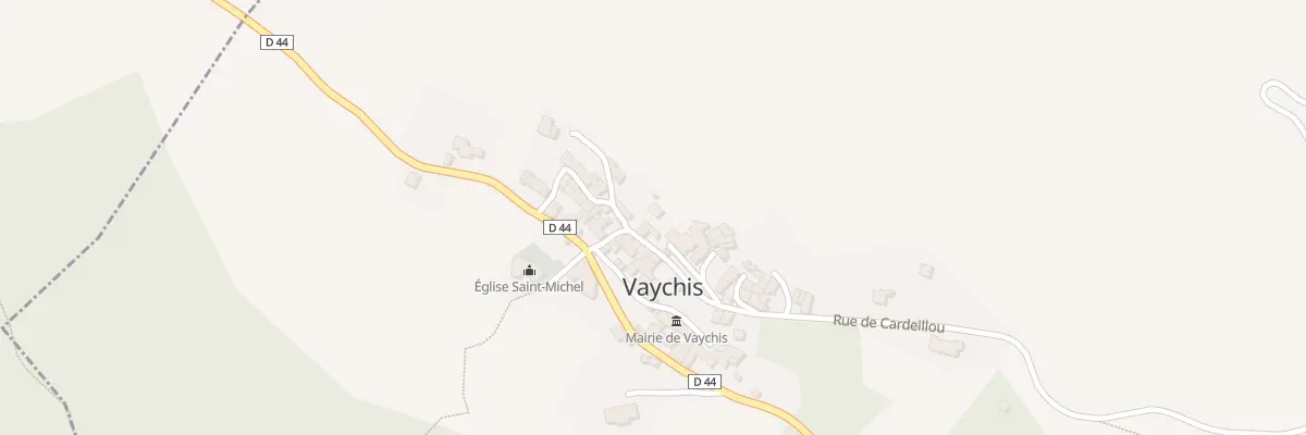 Plan du 57 Le Canal à Vaychis