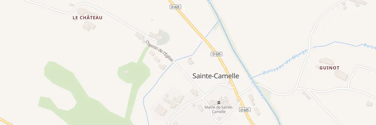 Plan du 5 Le Village à Sainte-Camelle