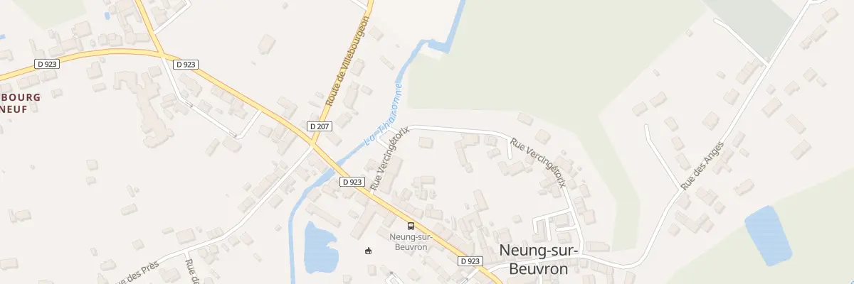 Plan du 12 Rue Vercingetorix à Neung-sur-Beuvron