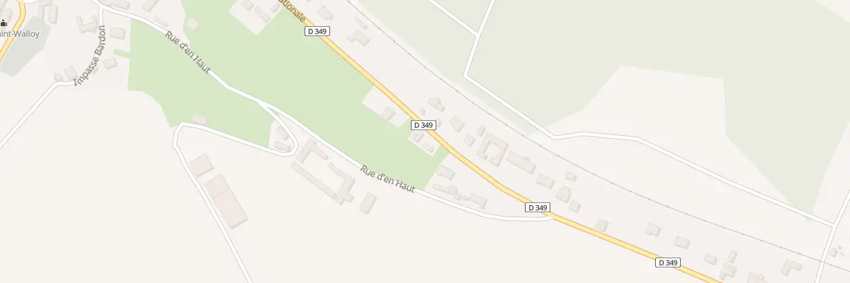 Plan du 94 Rte Nationale à Beaumerie-Saint-Martin