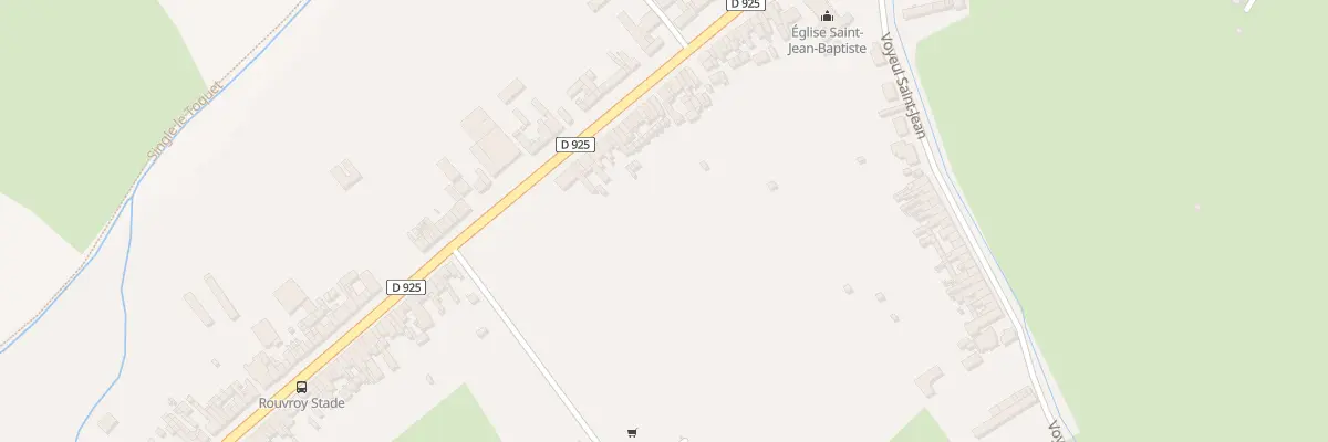 Plan du 275 Chs de Rouvroy à Abbeville