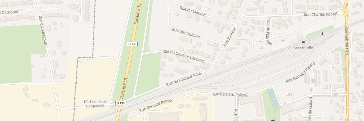 Plan du 7 Rue du Docteur Laennec à Gargenville
