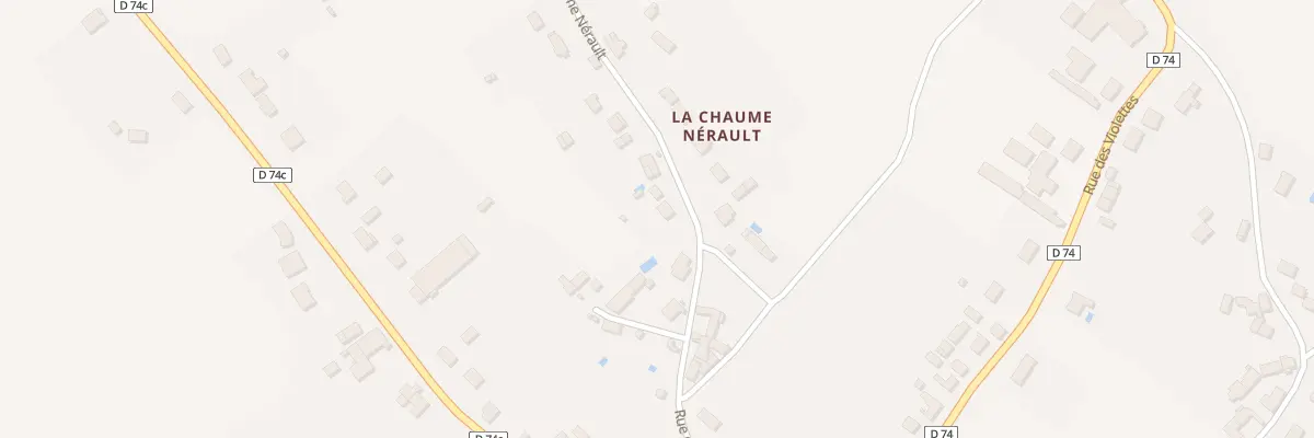 Plan du 24 Rue de la Chaume Nerault à Neuvy-Saint-Sépulchre