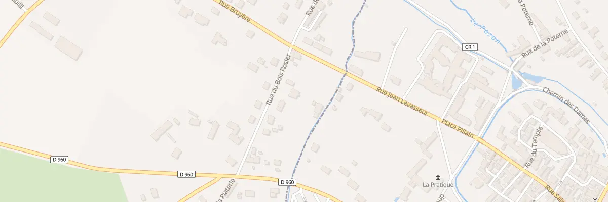 Plan du 4 Rue de Bois Rosier à Saint-Florentin