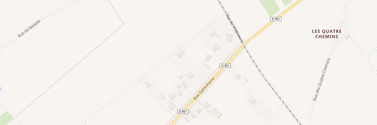 Plan du 1145 Rue Saint Fiacre à Mareau-aux-Prés