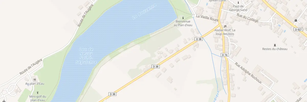 Plan du 27B Rue Marechal Foch à Neuvy-Saint-Sépulchre