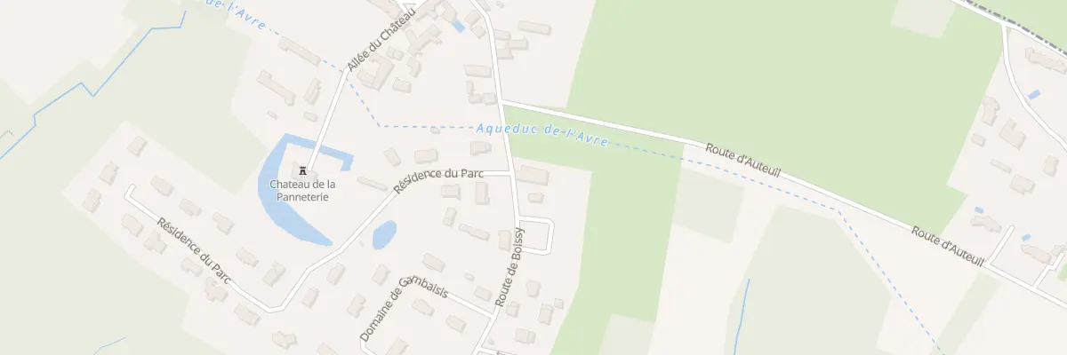 Plan du 1 Rte de Boissy à Autouillet