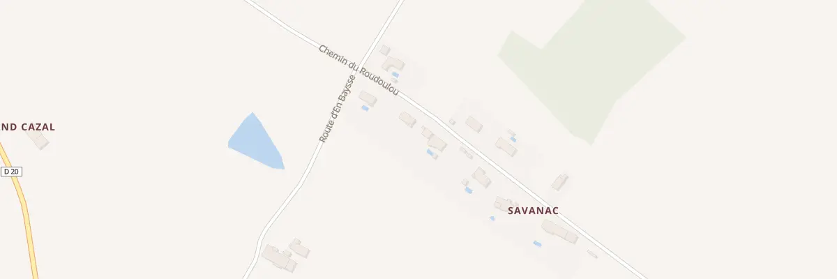 Plan du 9003 En Baysse à La Salvetat-Lauragais