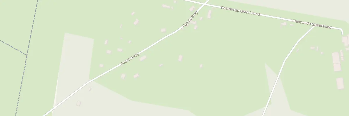 Plan du 54 Rue du Bray à Senantes