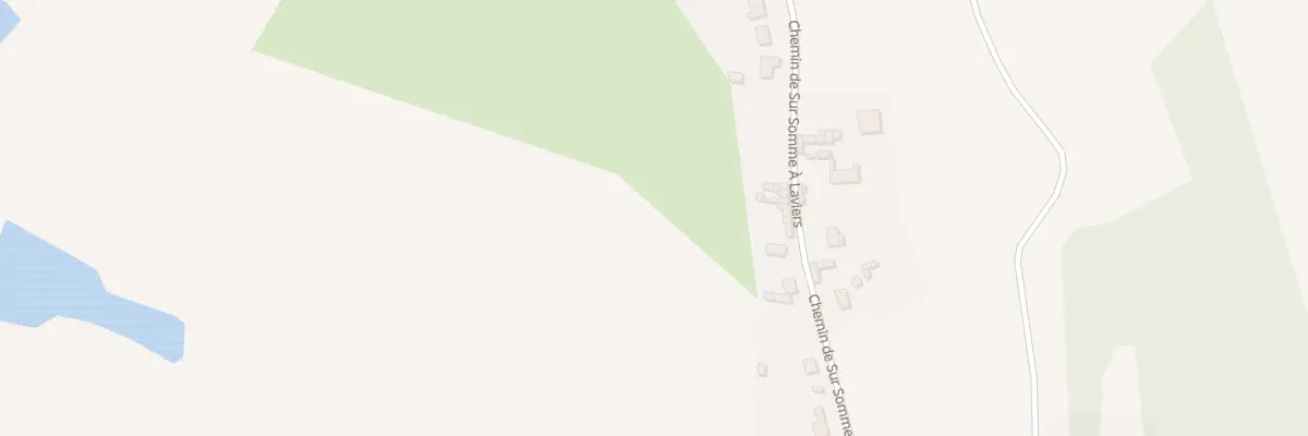 Plan du 95B Che de Sur-somme à Laviers à Abbeville