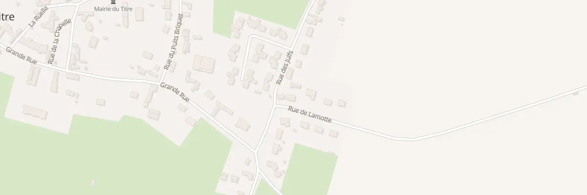 Plan du 3 Rue de Lamotte au Titre