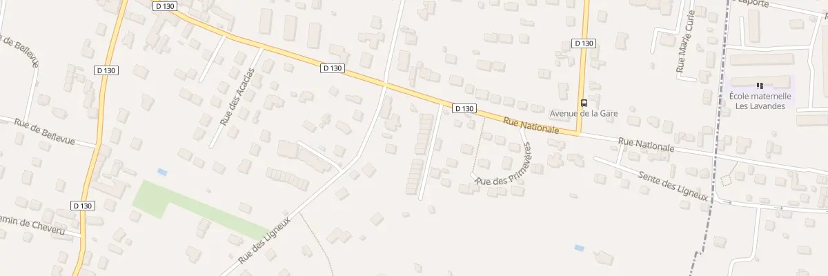 Plan du 31 Rue Nationale à Mézières-sur-Seine