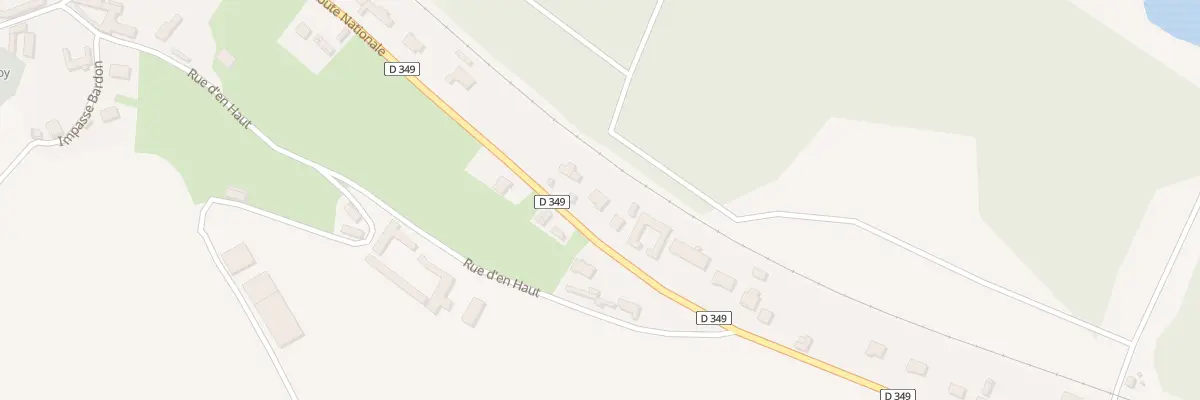 Plan du 95A Rte Nationale à Beaumerie-Saint-Martin