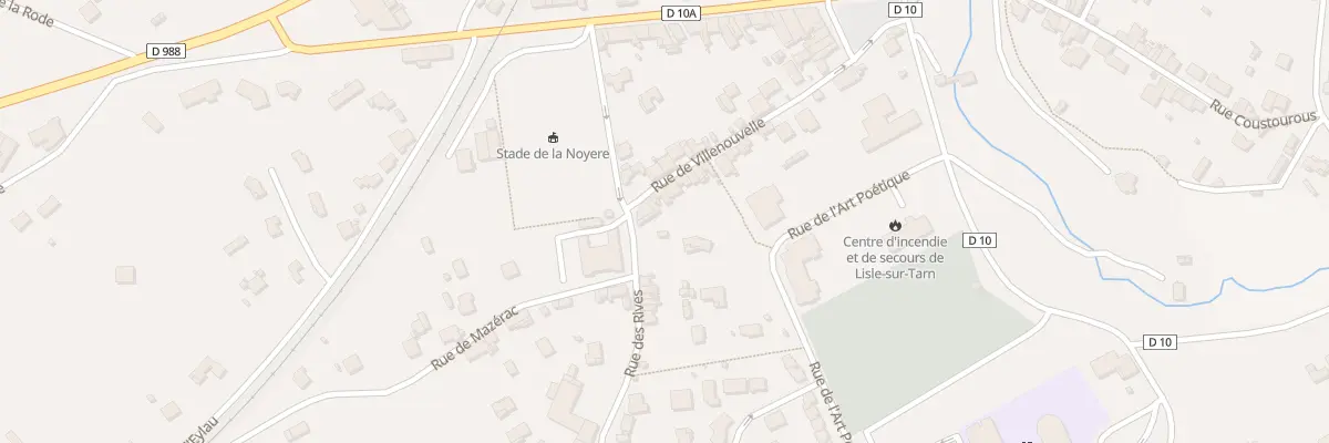 Plan du 31 Rue Villenouvelle à Lisle-sur-Tarn