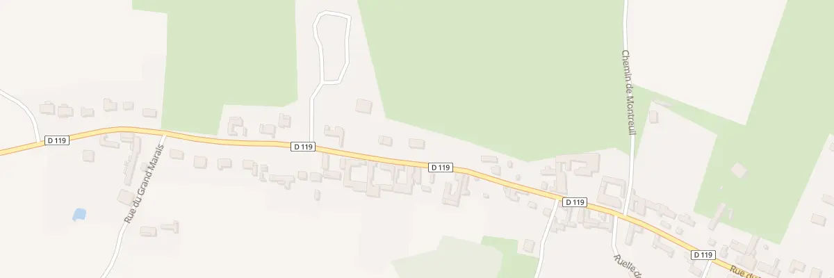 Plan du 29 Rue du Val d’Authie à Maintenay