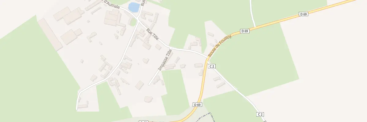 Plan du 6 Rue Tille à Escles-Saint-Pierre
