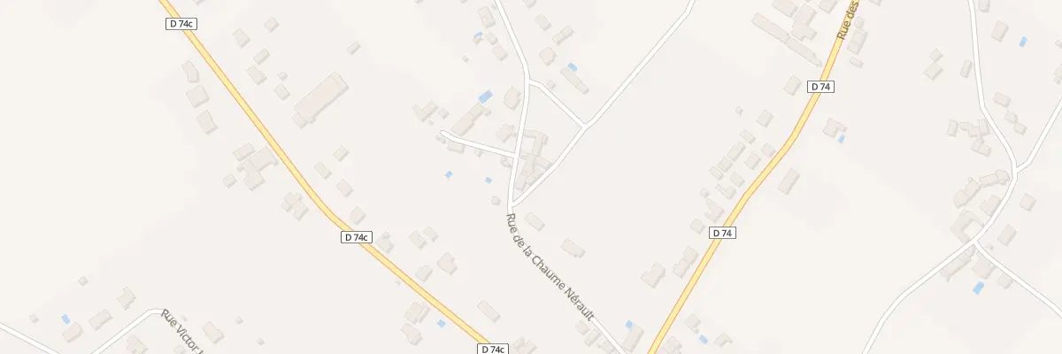 Plan du 5040 La Chaume Nerault à Neuvy-Saint-Sépulchre