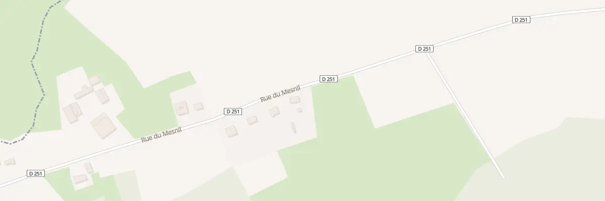 Plan du 1341 Rue du Mesnil à Boursin