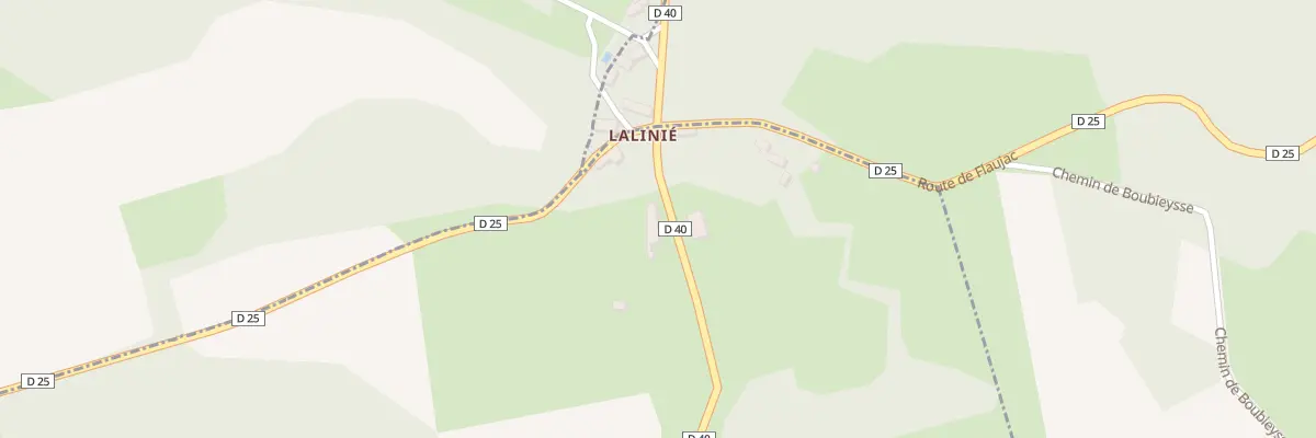 Plan du 5005 Lalinie à Durbans