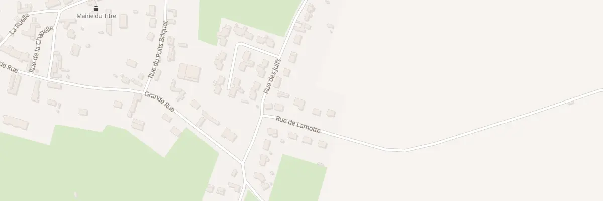 Plan du 5 Rue de Lamotte au Titre