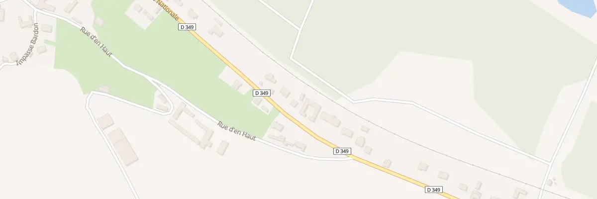 Plan du 95 Rte Nationale à Beaumerie-Saint-Martin