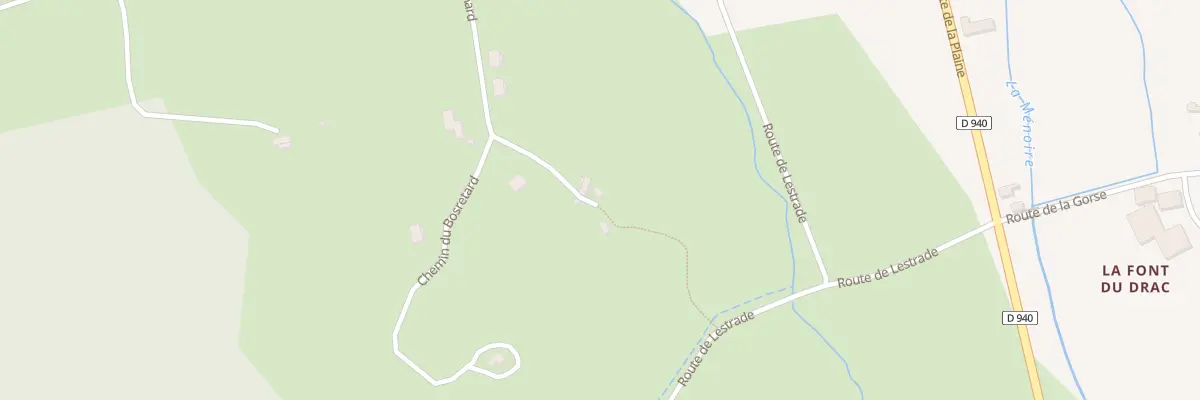 Plan du 277 Rte de Linards à Nonards