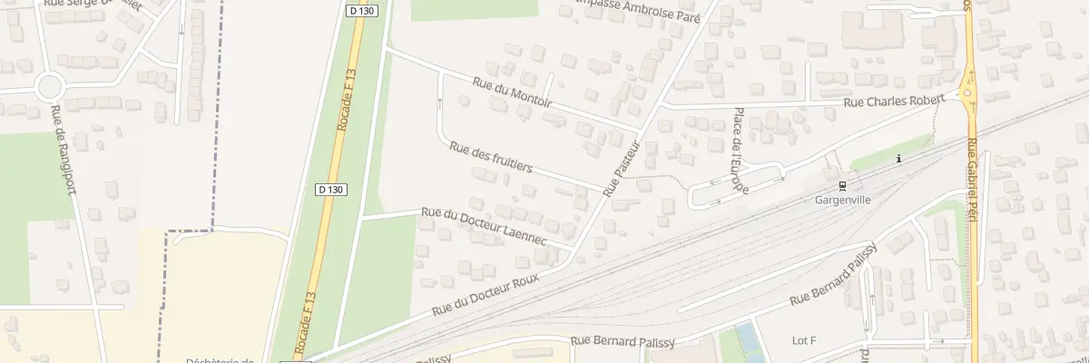 Plan du 7 Rue Pasteur à Gargenville