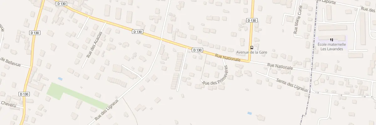 Plan du 27 Rue Nationale à Mézières-sur-Seine
