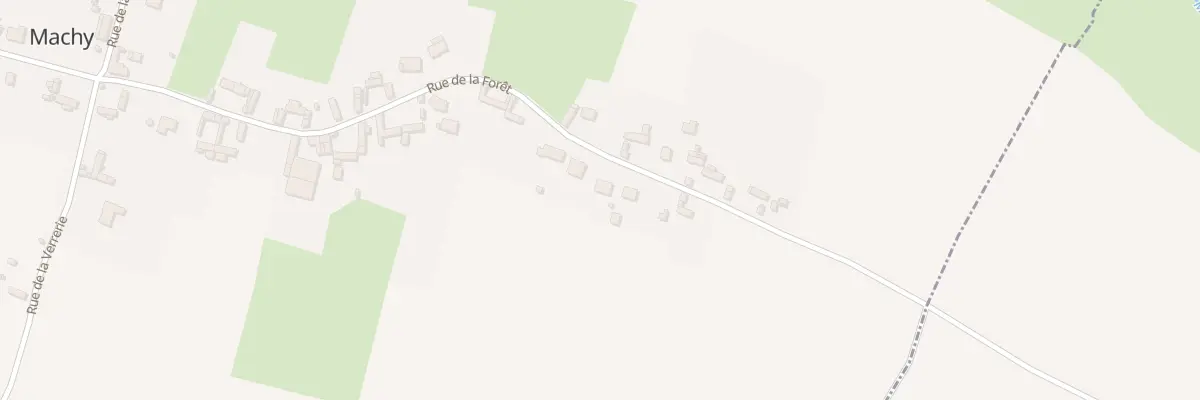 Plan du 428 Rue de la Forêt à Machy