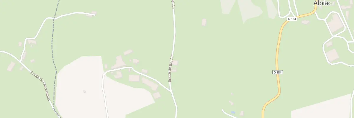 Plan du 5021 Les Bonettes à Albiac