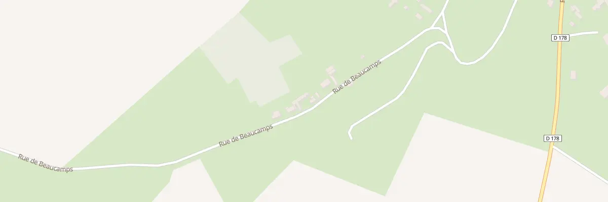 Plan du 21 Rue de Beaucamps à Lafresguimont-Saint-Martin