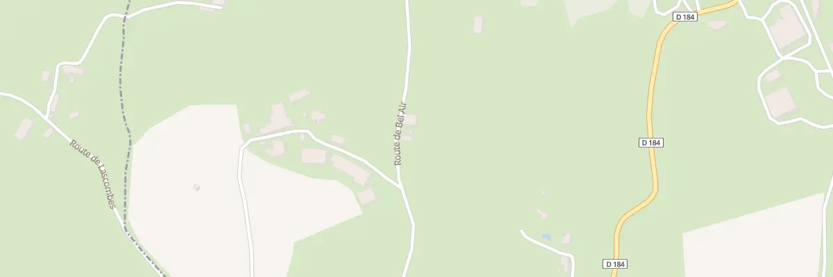 Plan du 460 Rte de Bel Air à Albiac