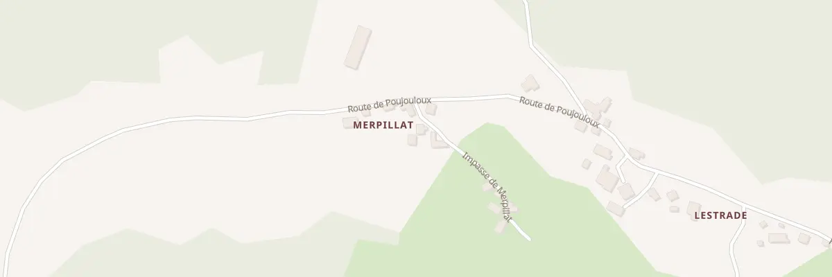 Plan du 5007A Merpillat à Orliac-de-Bar