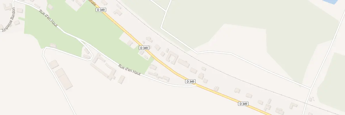 Plan du 97 Rte Nationale à Beaumerie-Saint-Martin