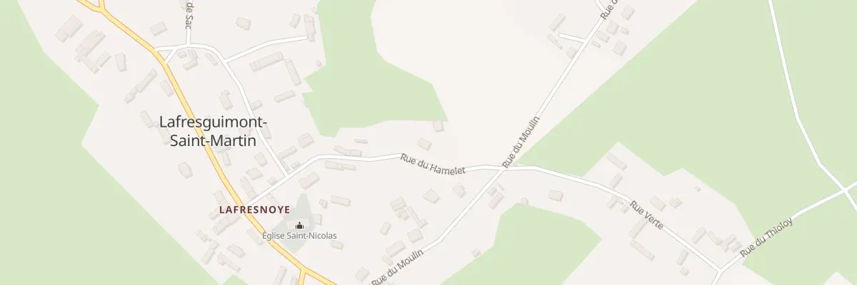 Plan du 9 Rue du Hamelet à Lafresguimont-Saint-Martin