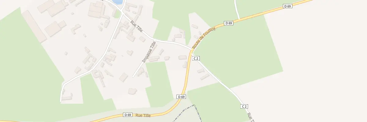 Plan du 8 Rue Tille à Escles-Saint-Pierre