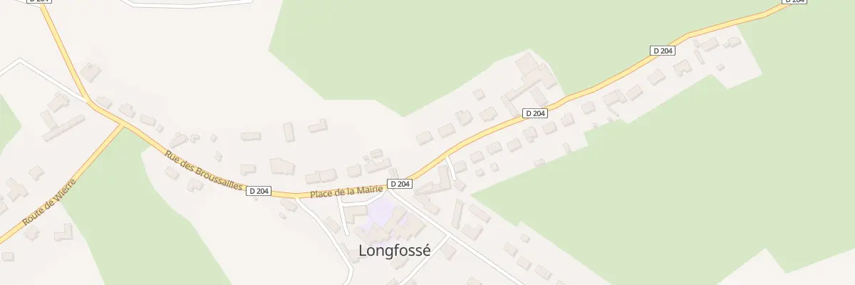 Plan du 289 Rue de la Brasserie à Longfossé