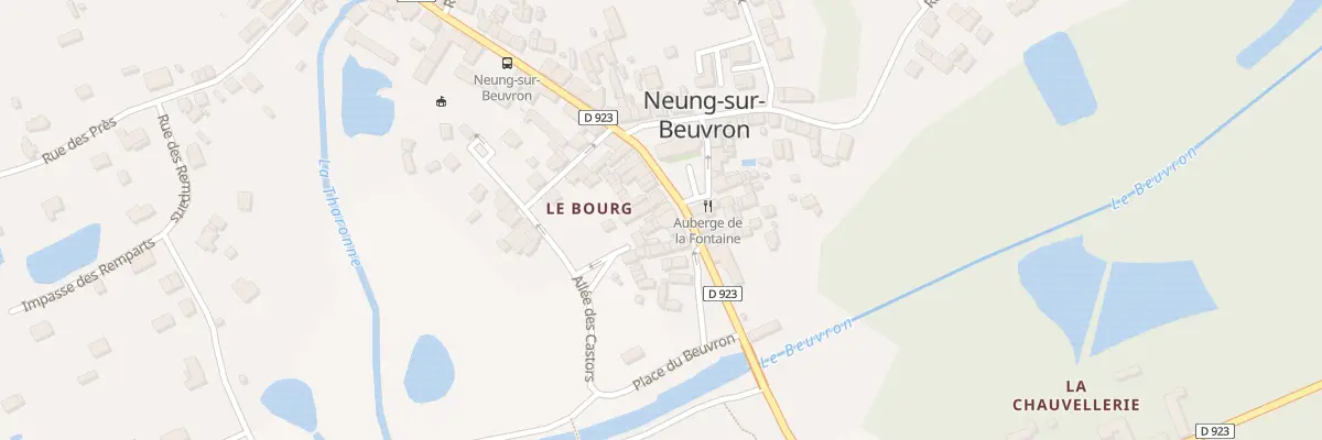 Plan du 52 Rue Henry de Geoffre à Neung-sur-Beuvron