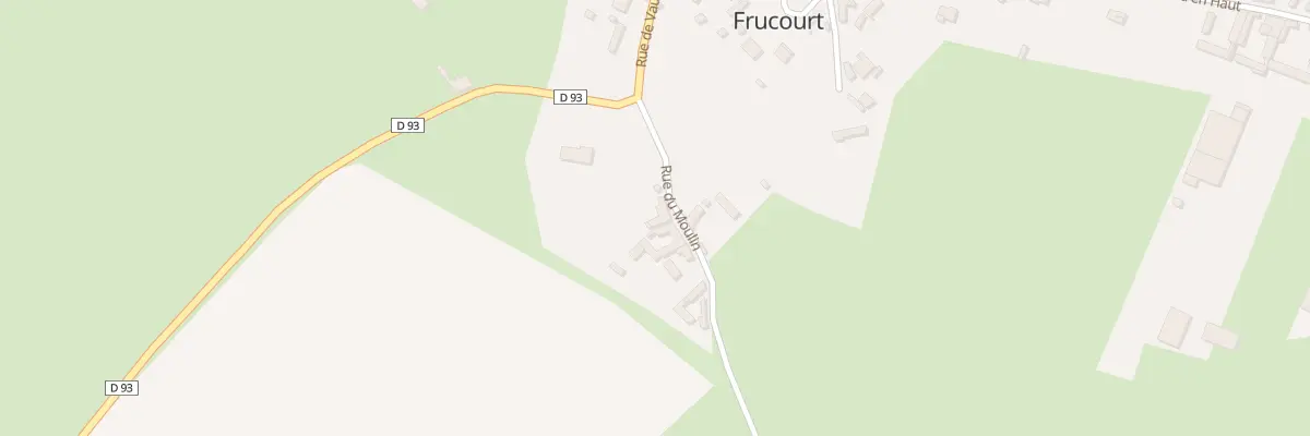 Plan du 2 Rue du Moulin à Frucourt