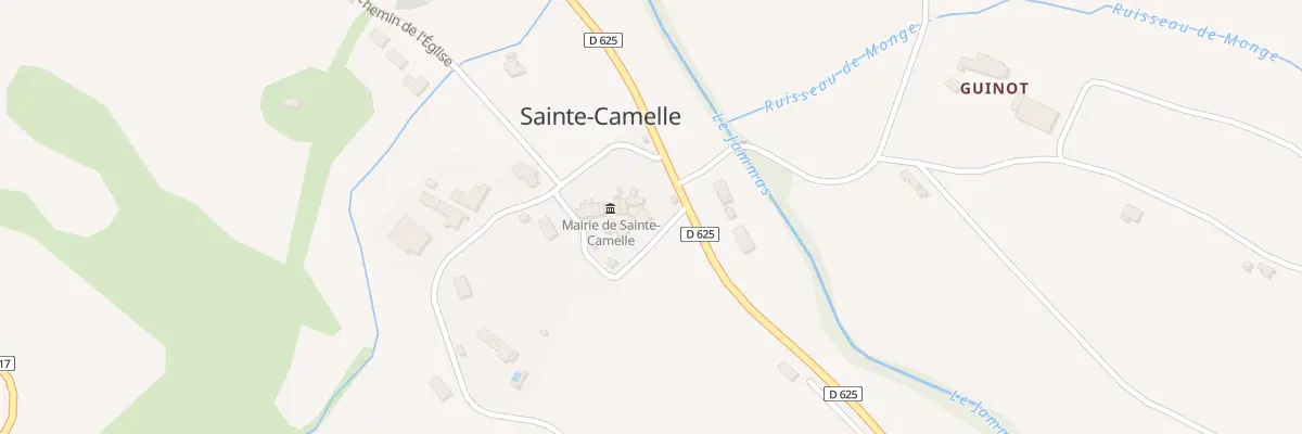 Plan du 8 Le Village à Sainte-Camelle
