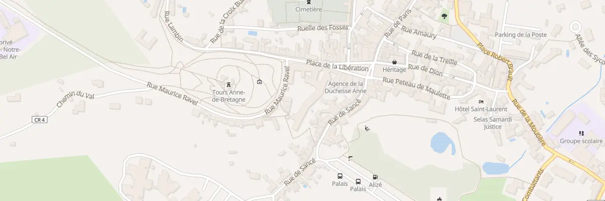 Plan du 1 Rue Maurice Ravel à Montfort-l’Amaury