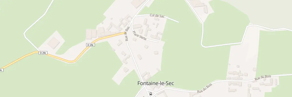 Plan du 6 Pl Verte à Fontaine-le-Sec