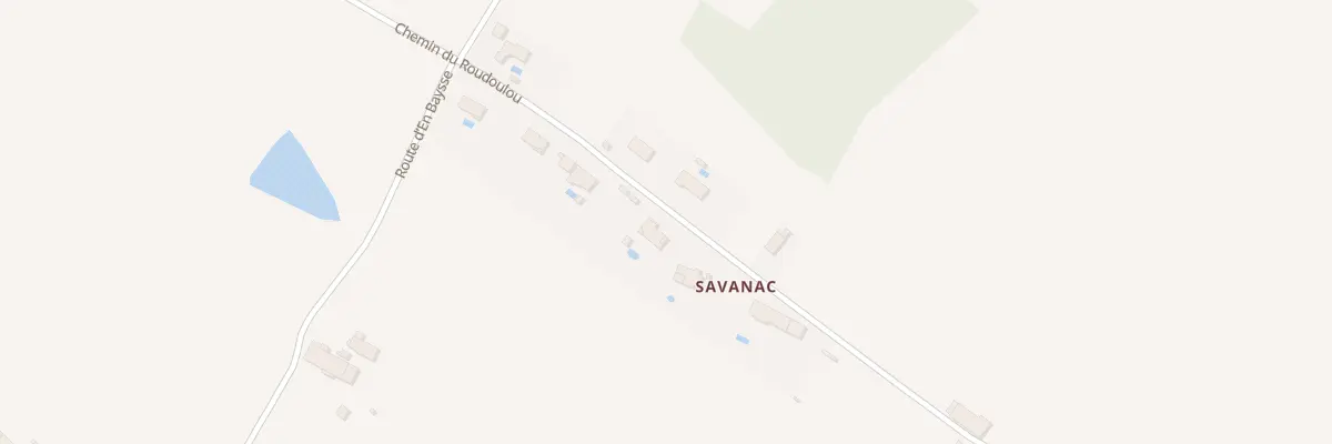 Plan du 9001 En Baysse à La Salvetat-Lauragais