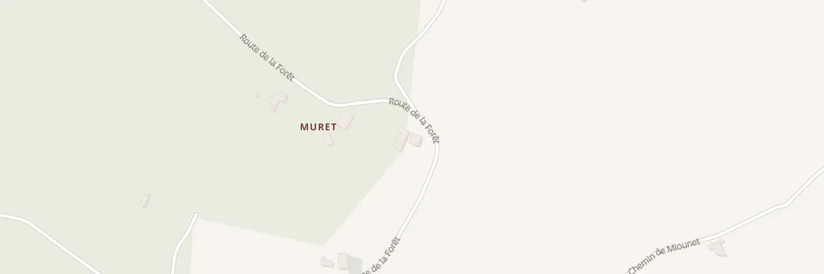 Plan du 3133 Rte de la Forêt à Saint-Beauzile