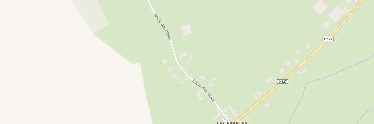 Plan du 10 Rte des Hayes à Beussent