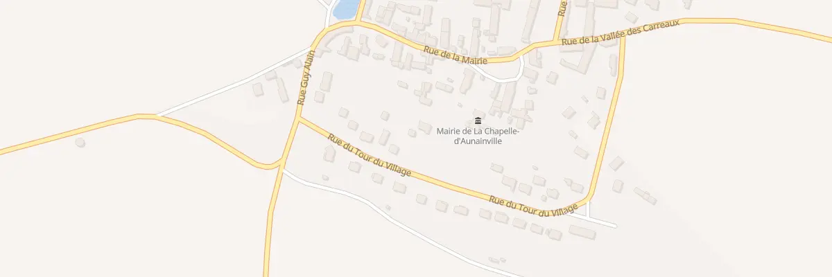 Plan du 22 Rue du Tour du Village à La Chapelle-d’Aunainville