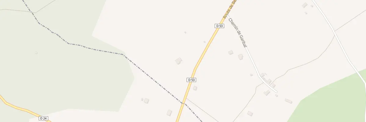 Plan du 5404F Mas de Jamou à Promilhanes